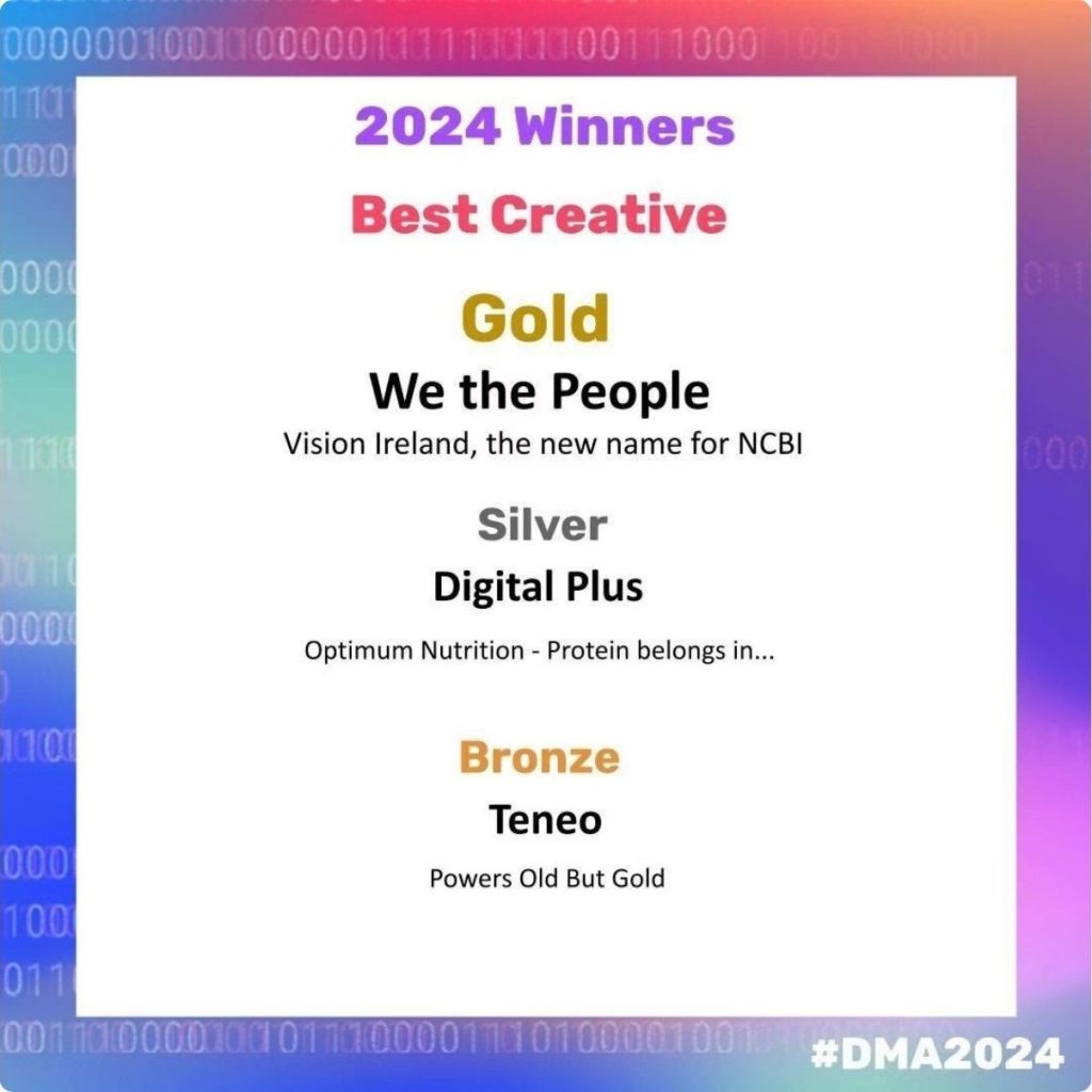Awards Page Winner of Best Creative | Digital Plus